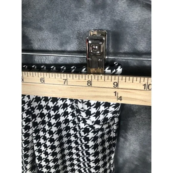 Old Navy Girls Black And White Dog Tooth Stretch Pants Size 5 Toddler - Picture 3 of 7